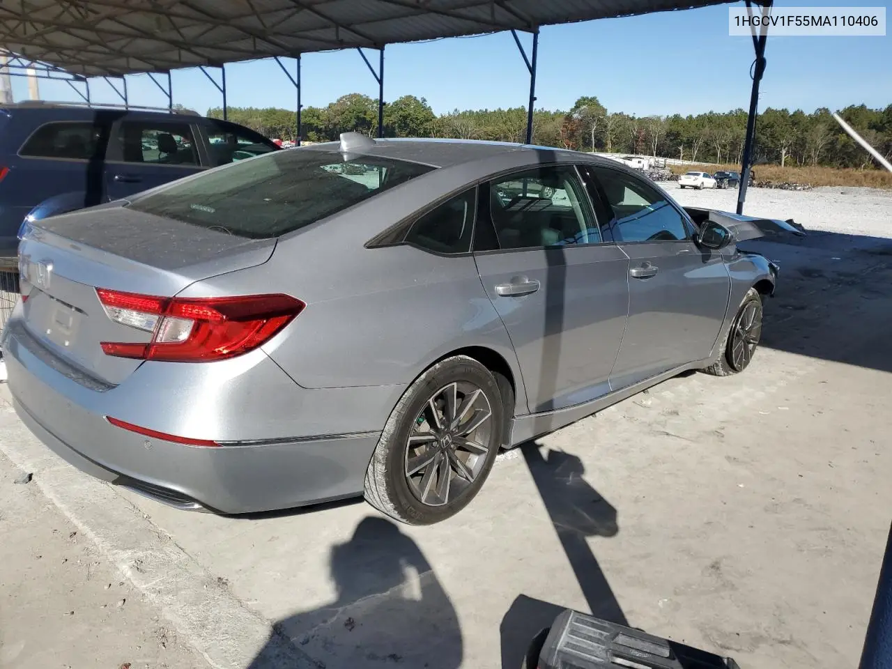 1HGCV1F55MA110406 2021 Honda Accord Exl