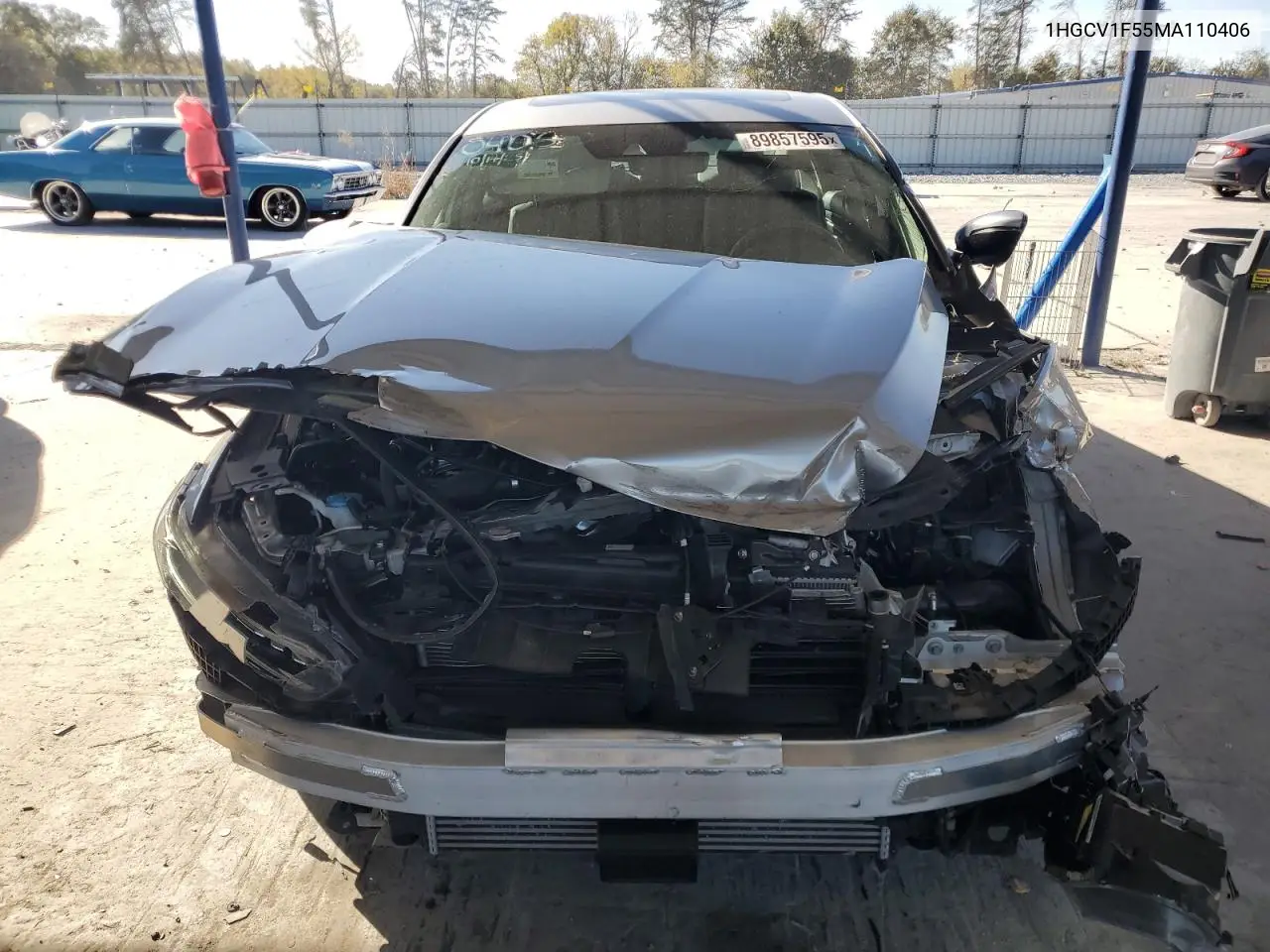 1HGCV1F55MA110406 2021 Honda Accord Exl