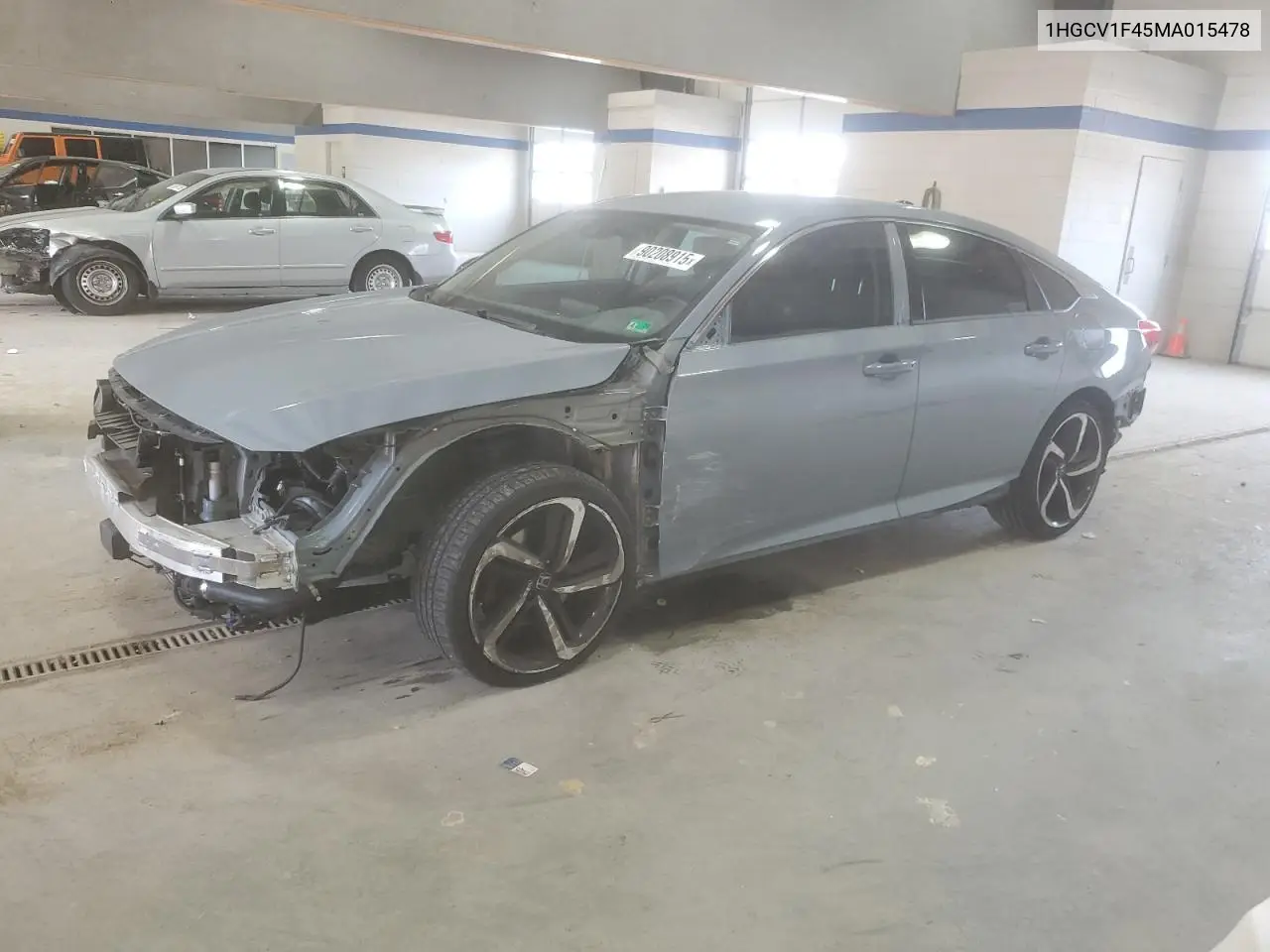 1HGCV1F45MA015478 2021 Honda Accord Sport Se