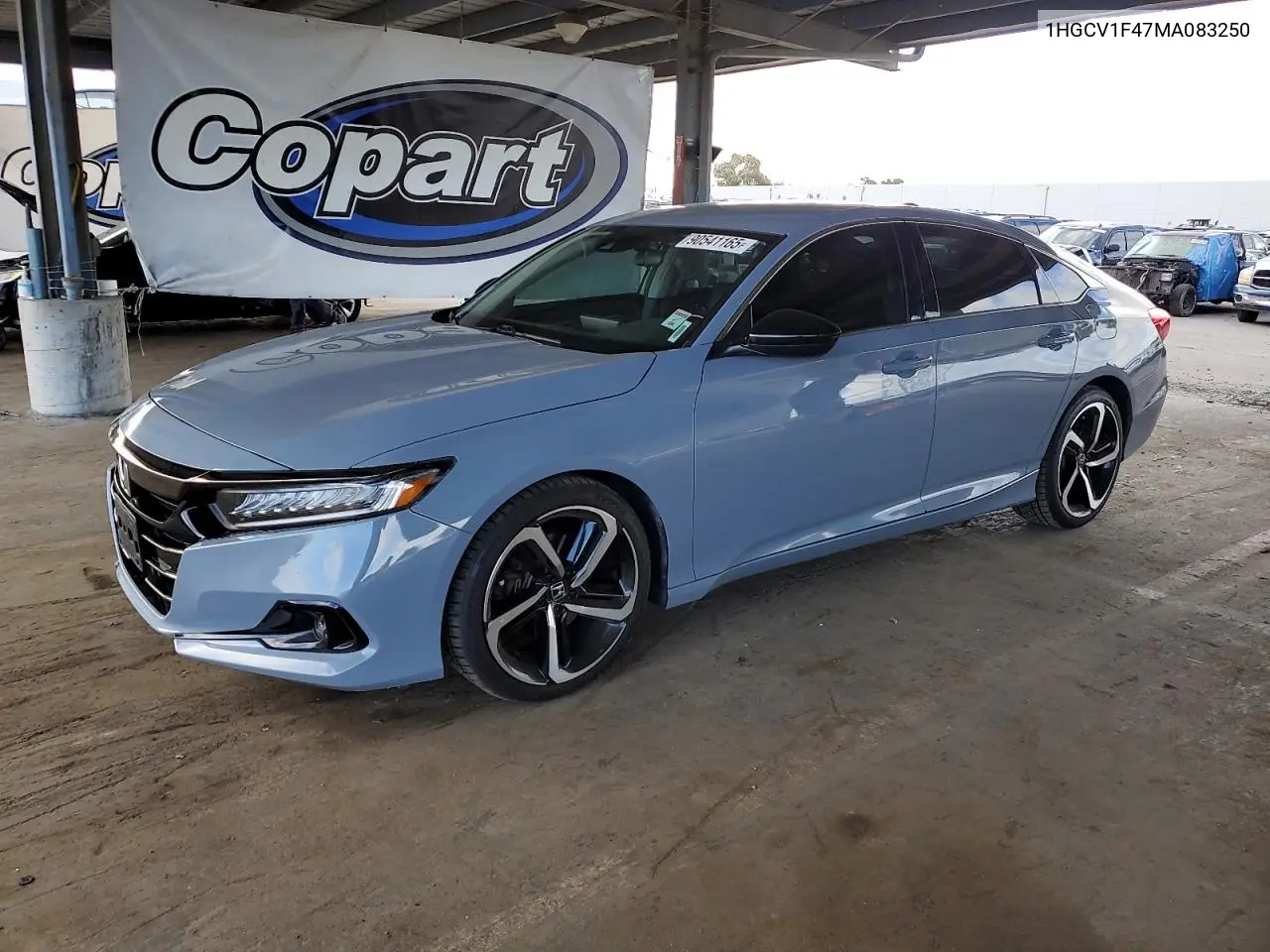 1HGCV1F47MA083250 2021 Honda Accord Sport Se