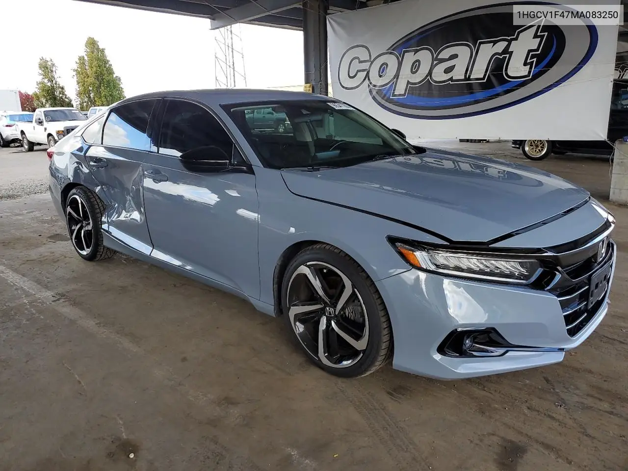 1HGCV1F47MA083250 2021 Honda Accord Sport Se