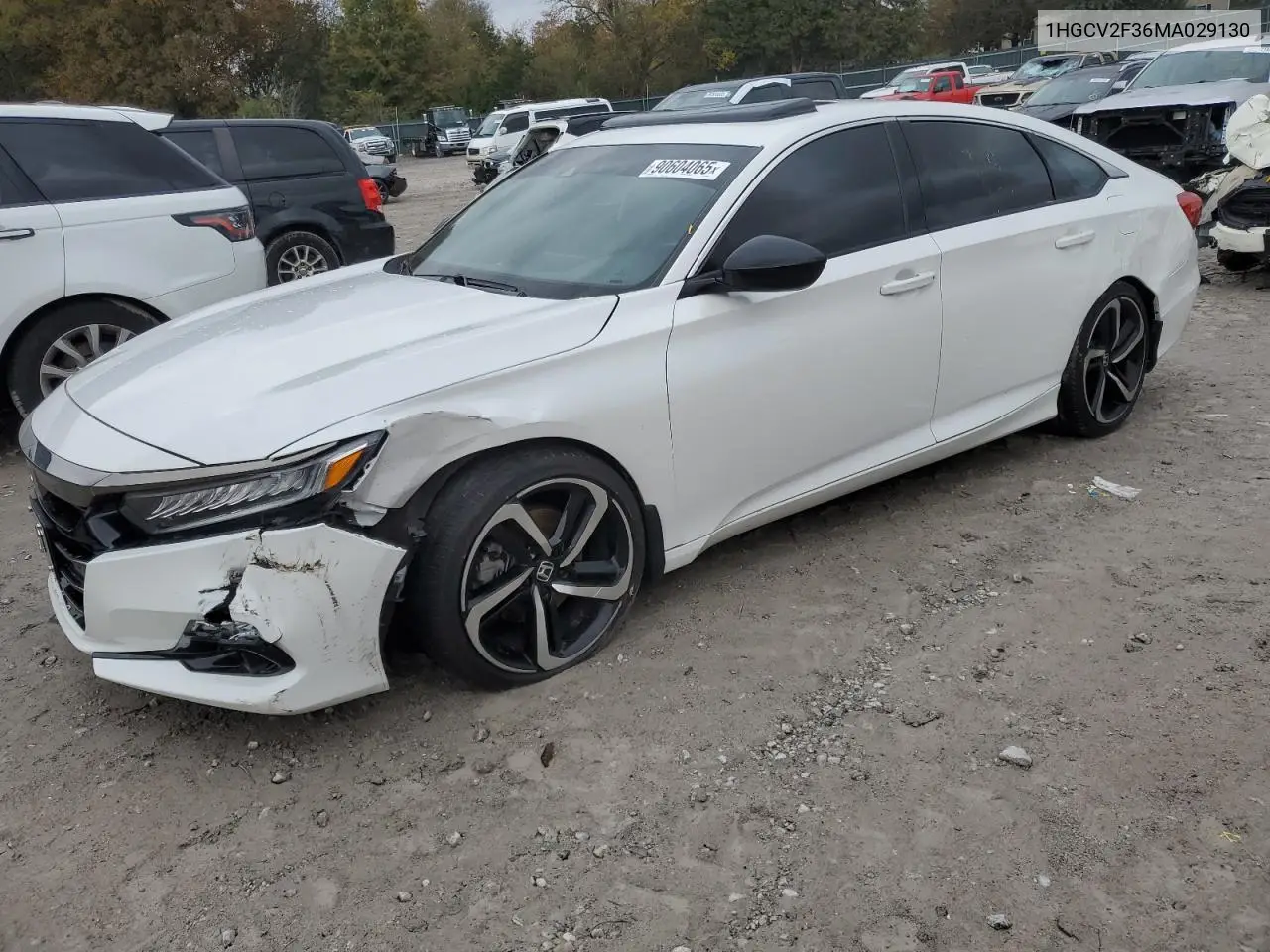 1HGCV2F36MA029130 2021 Honda Accord Sport