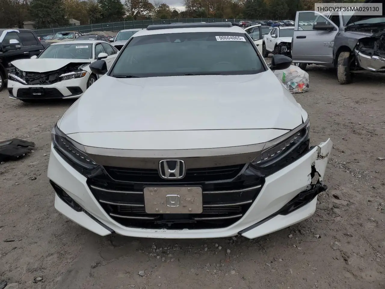 1HGCV2F36MA029130 2021 Honda Accord Sport