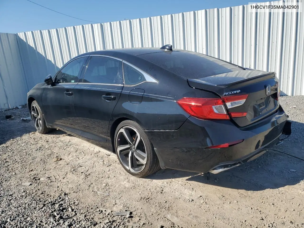 1HGCV1F35MA042901 2021 Honda Accord Sport