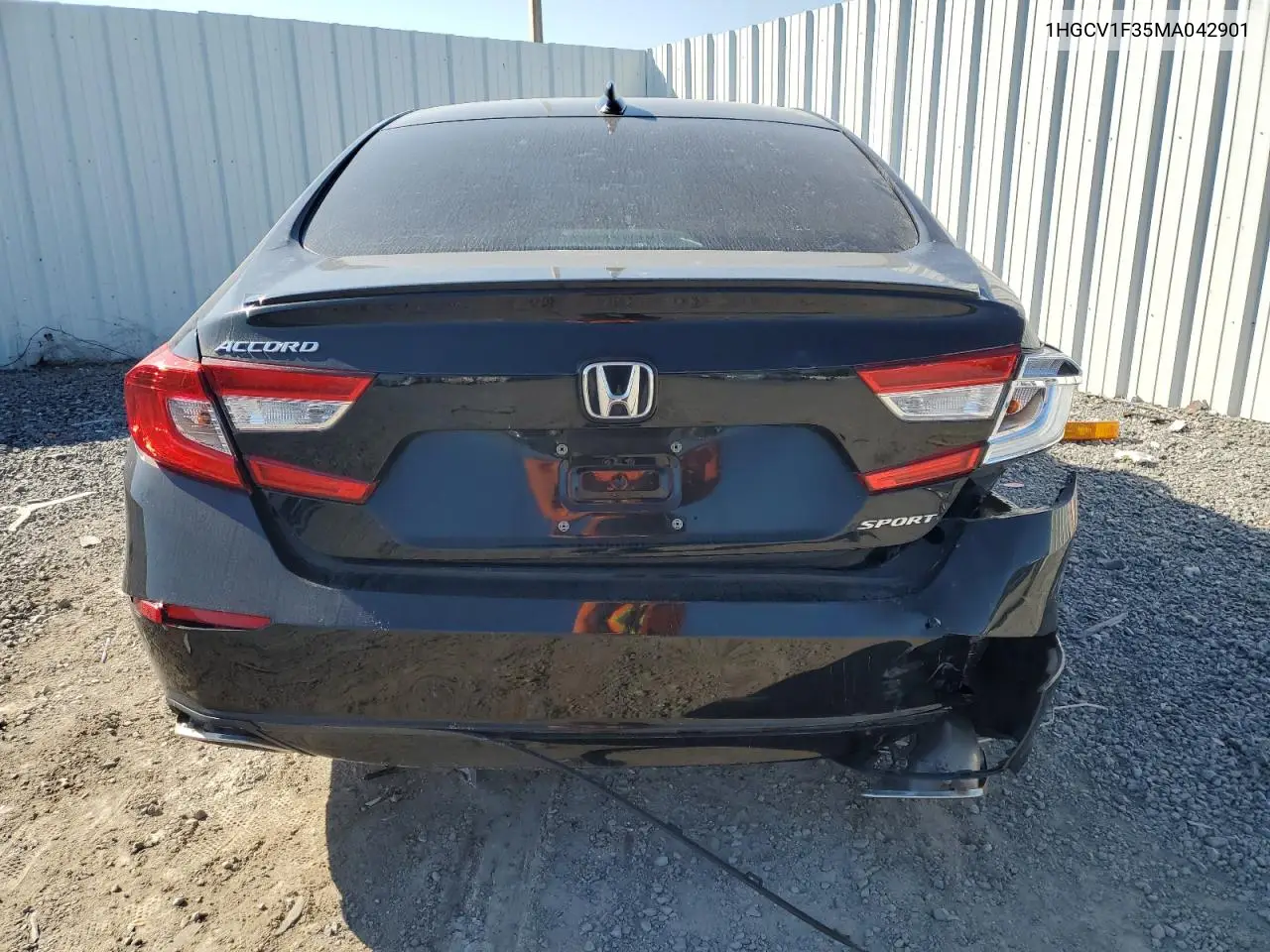 1HGCV1F35MA042901 2021 Honda Accord Sport
