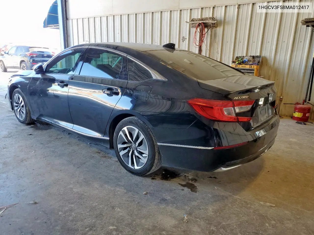 1HGCV3F58MA012417 2021 Honda Accord Hybrid Exl