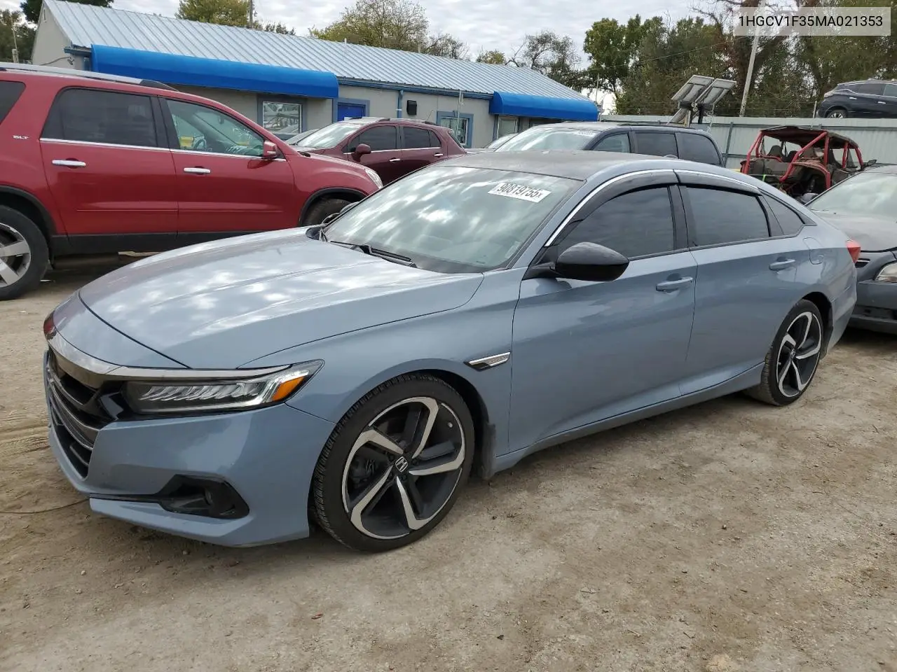 1HGCV1F35MA021353 2021 Honda Accord Sport