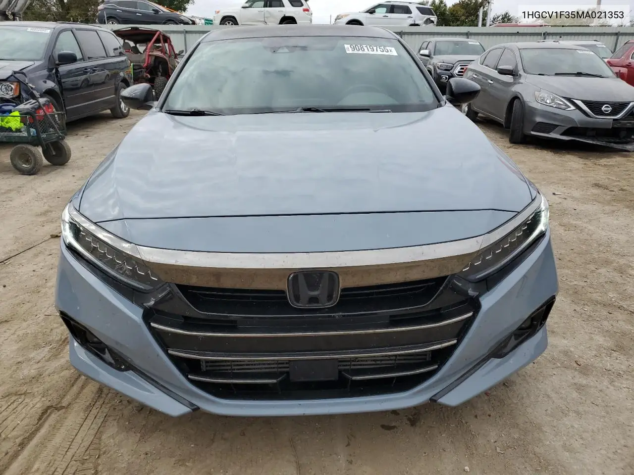 1HGCV1F35MA021353 2021 Honda Accord Sport