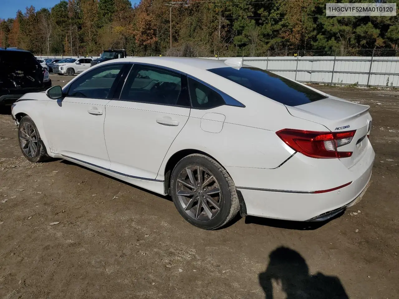 1HGCV1F52MA010120 2021 Honda Accord Exl