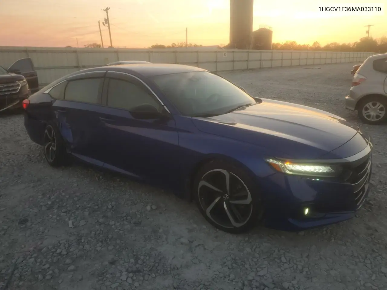 1HGCV1F36MA033110 2021 Honda Accord Sport