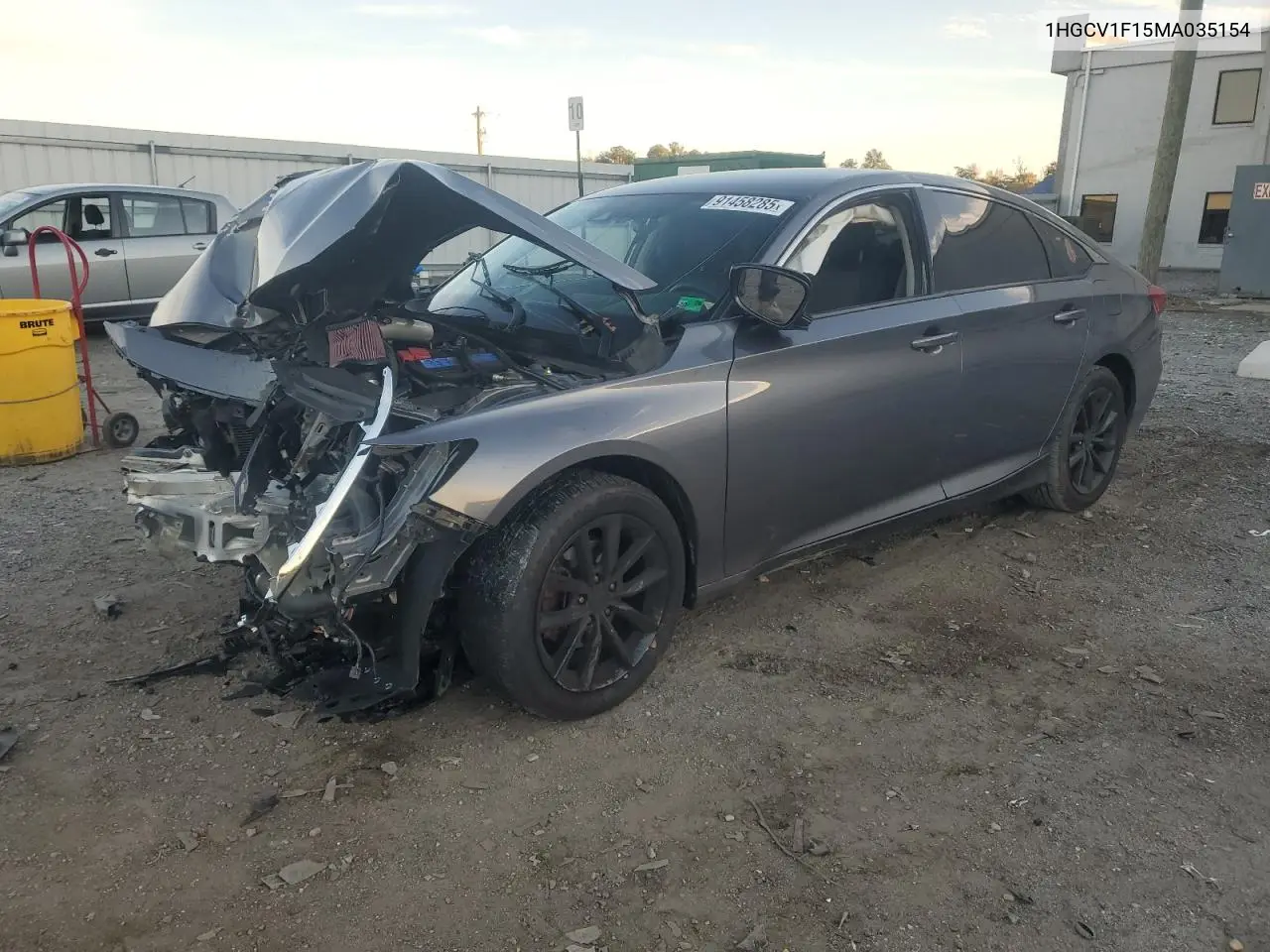 1HGCV1F15MA035154 2021 Honda Accord Lx