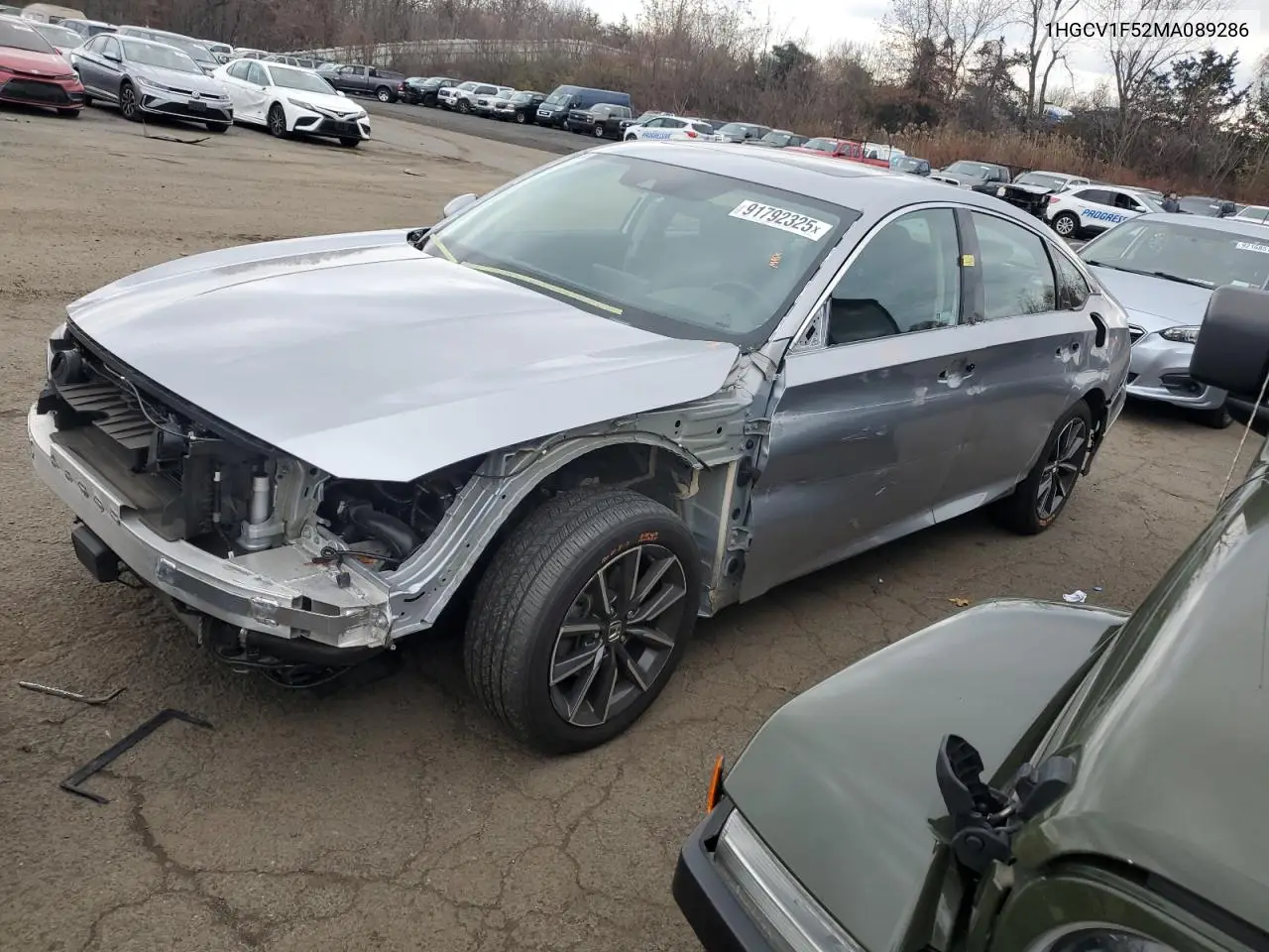 1HGCV1F52MA089286 2021 Honda Accord Exl