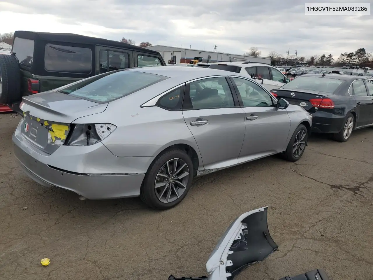 1HGCV1F52MA089286 2021 Honda Accord Exl