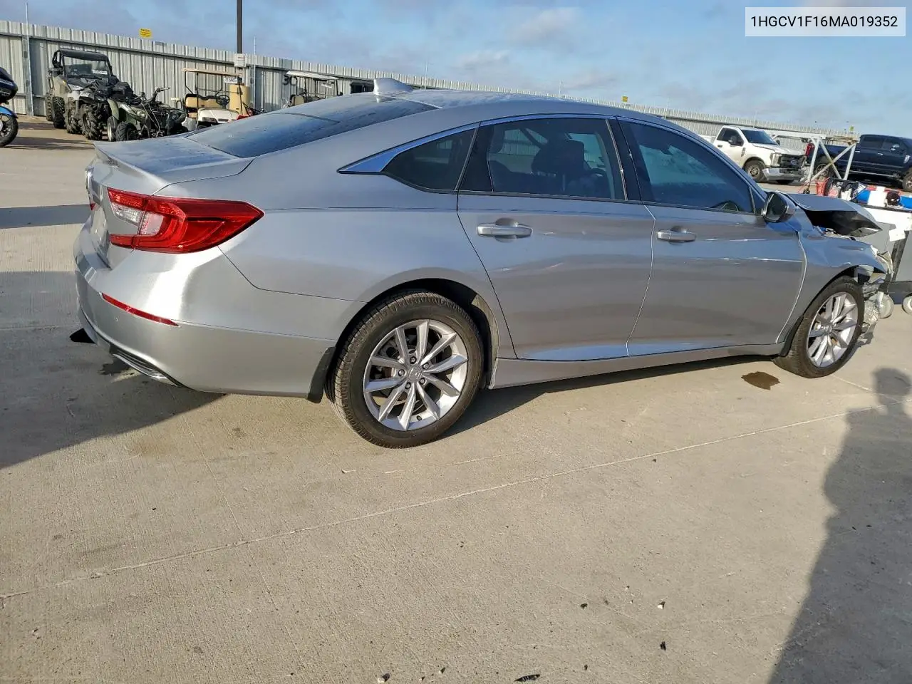 1HGCV1F16MA019352 2021 Honda Accord Lx