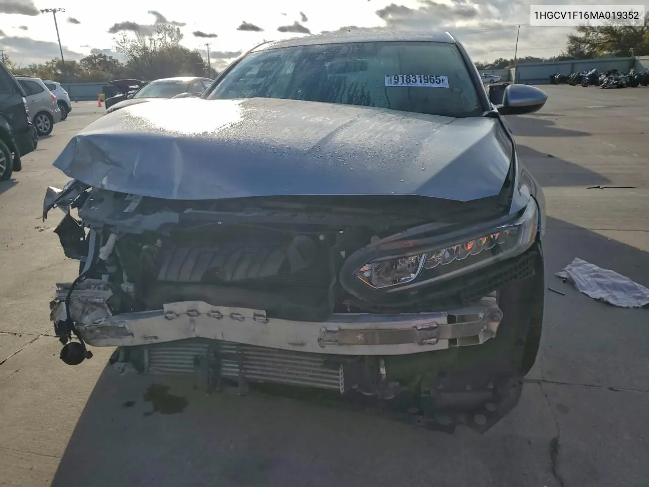 1HGCV1F16MA019352 2021 Honda Accord Lx