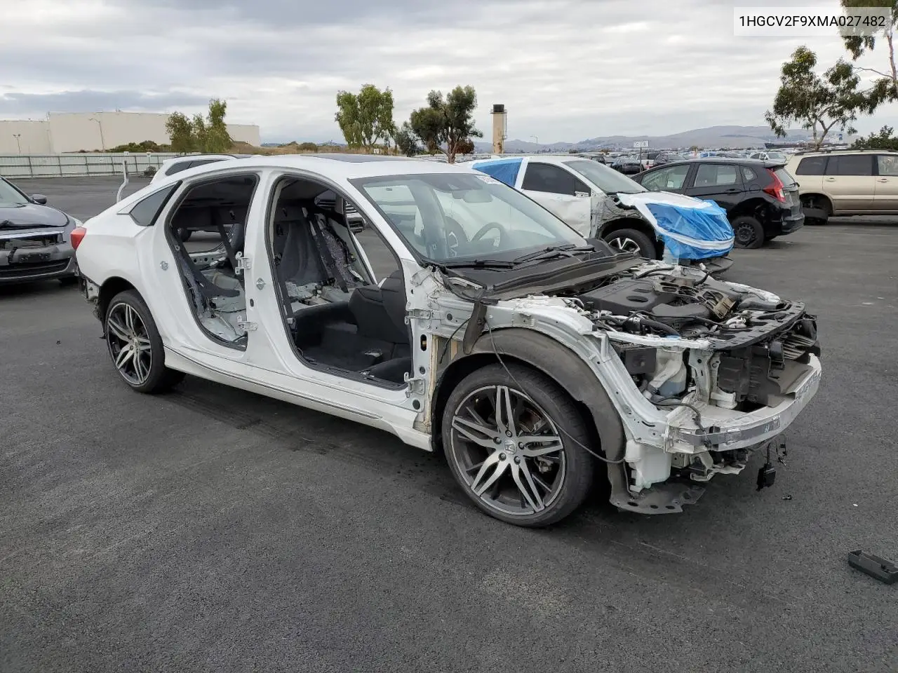 1HGCV2F9XMA027482 2021 Honda Accord Touring
