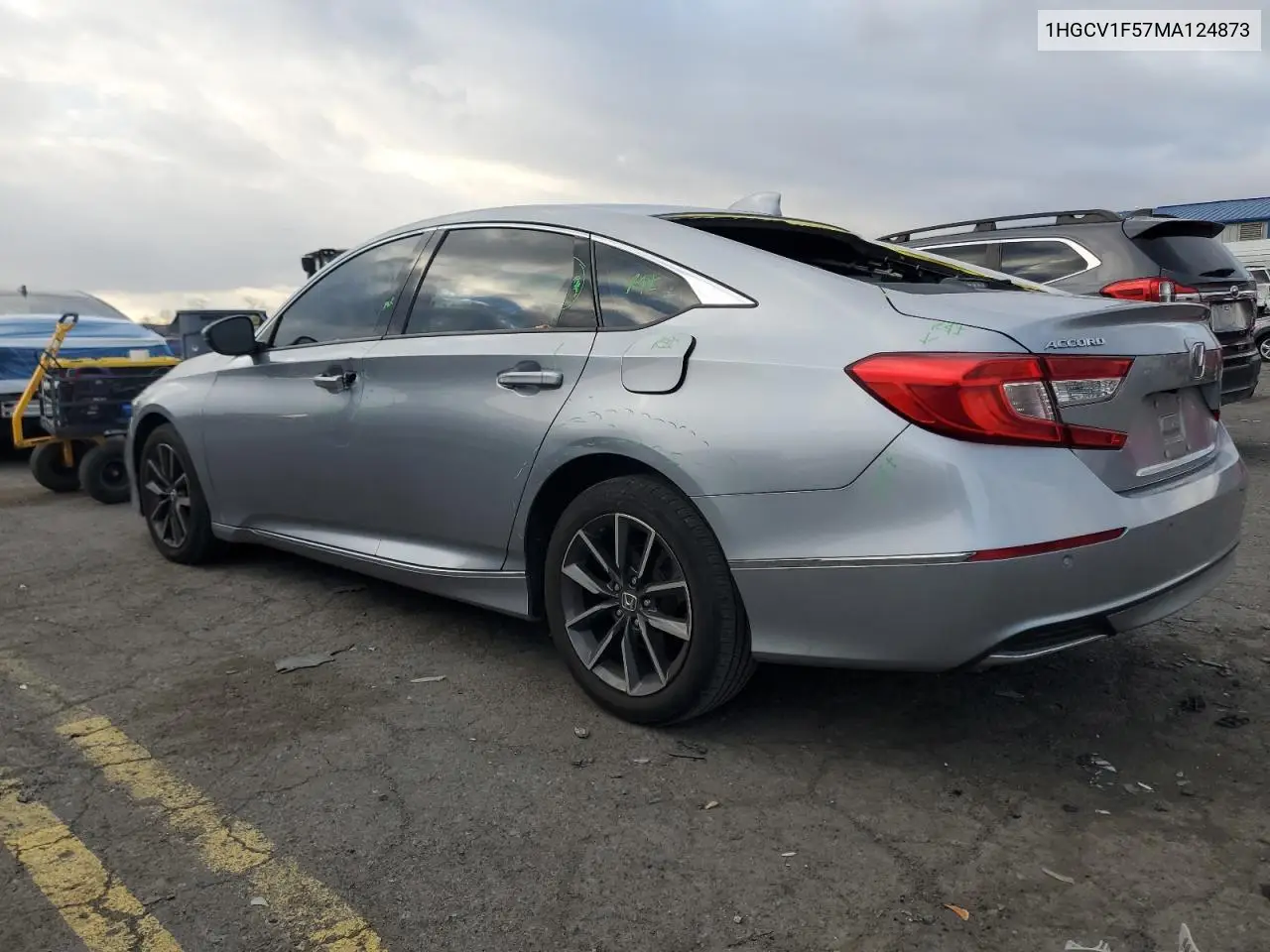 1HGCV1F57MA124873 2021 Honda Accord Exl