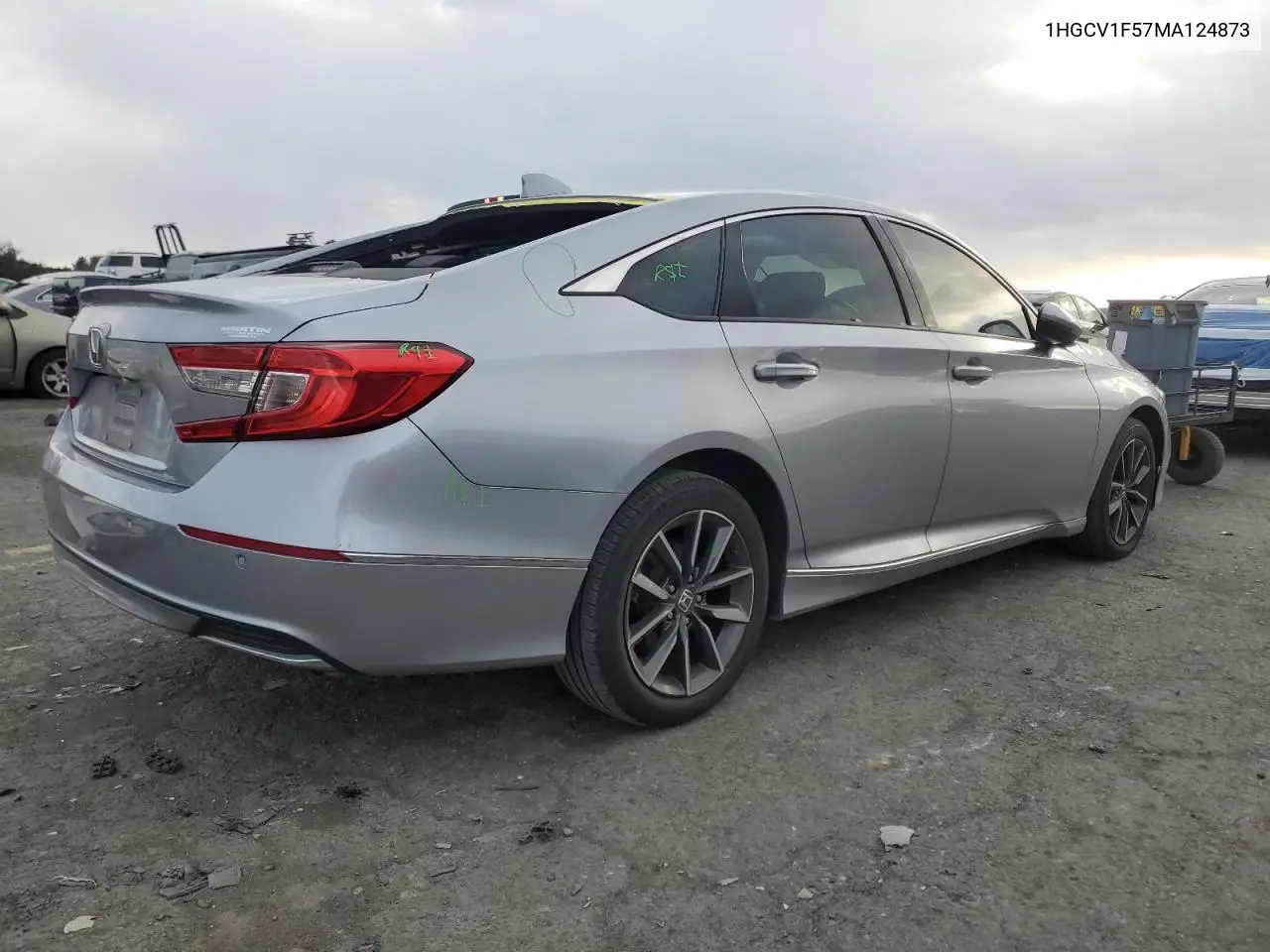 1HGCV1F57MA124873 2021 Honda Accord Exl