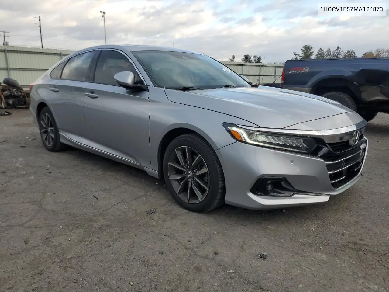 1HGCV1F57MA124873 2021 Honda Accord Exl
