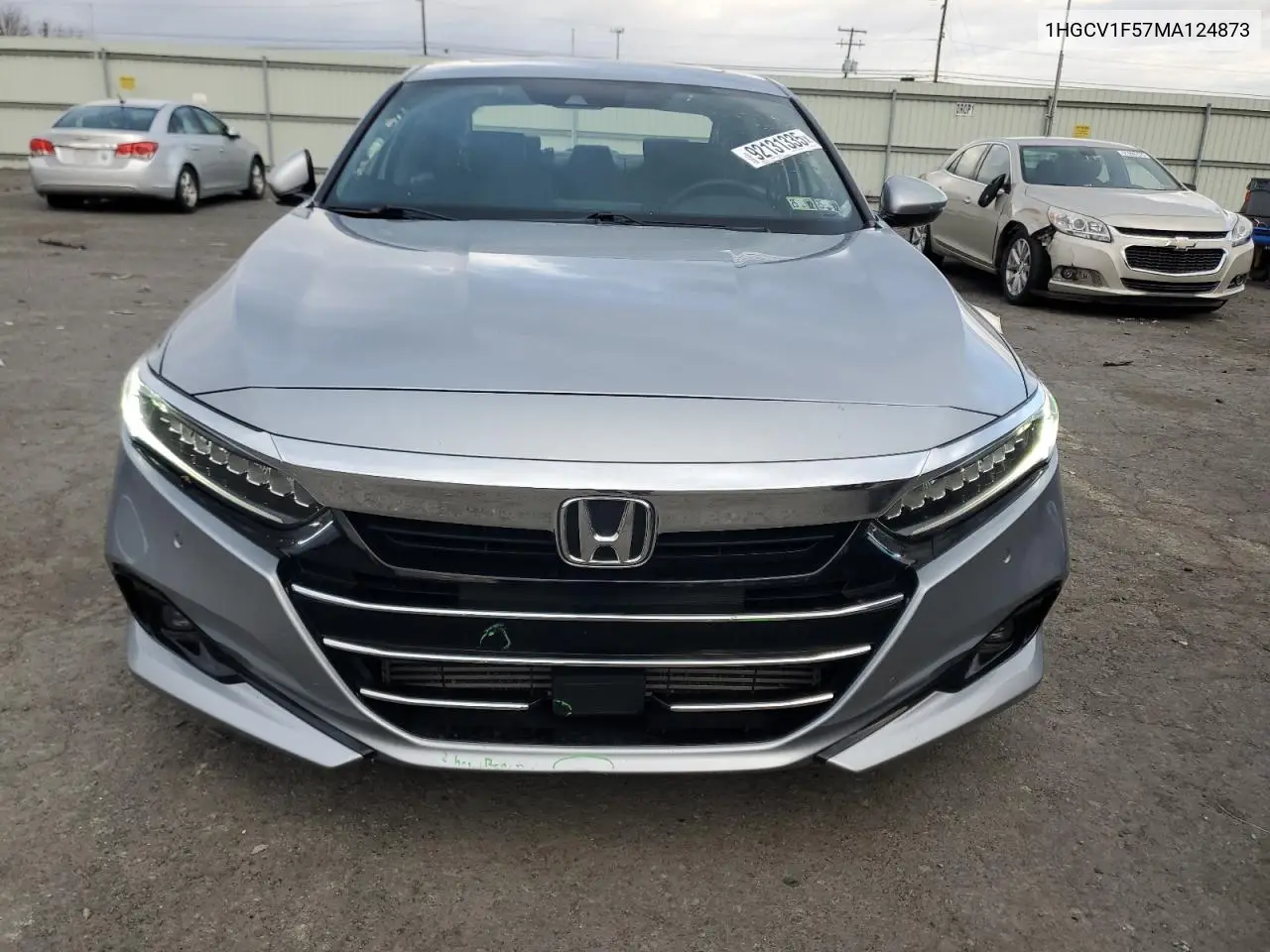 1HGCV1F57MA124873 2021 Honda Accord Exl