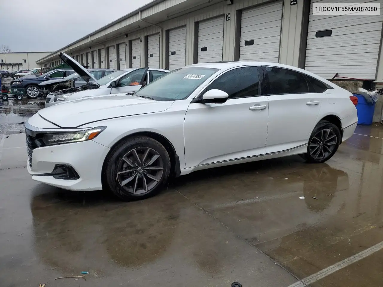 1HGCV1F55MA087080 2021 Honda Accord Exl