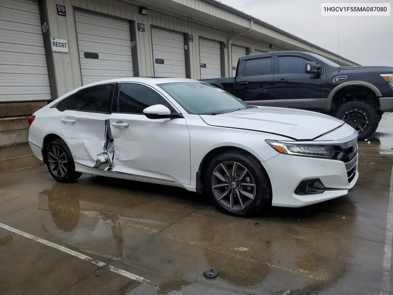 1HGCV1F55MA087080 2021 Honda Accord Exl