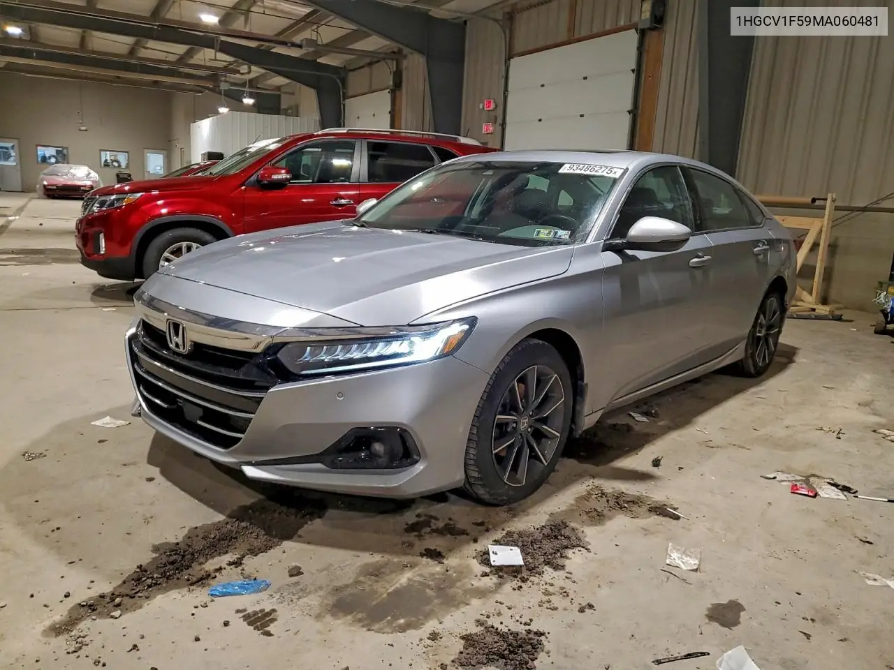 1HGCV1F59MA060481 2021 Honda Accord Exl