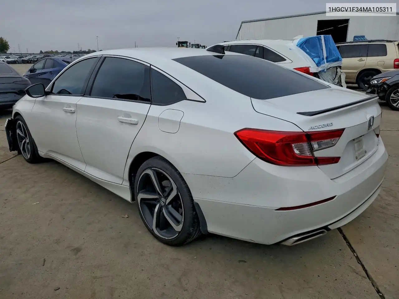 1HGCV1F34MA105311 2021 Honda Accord Sport