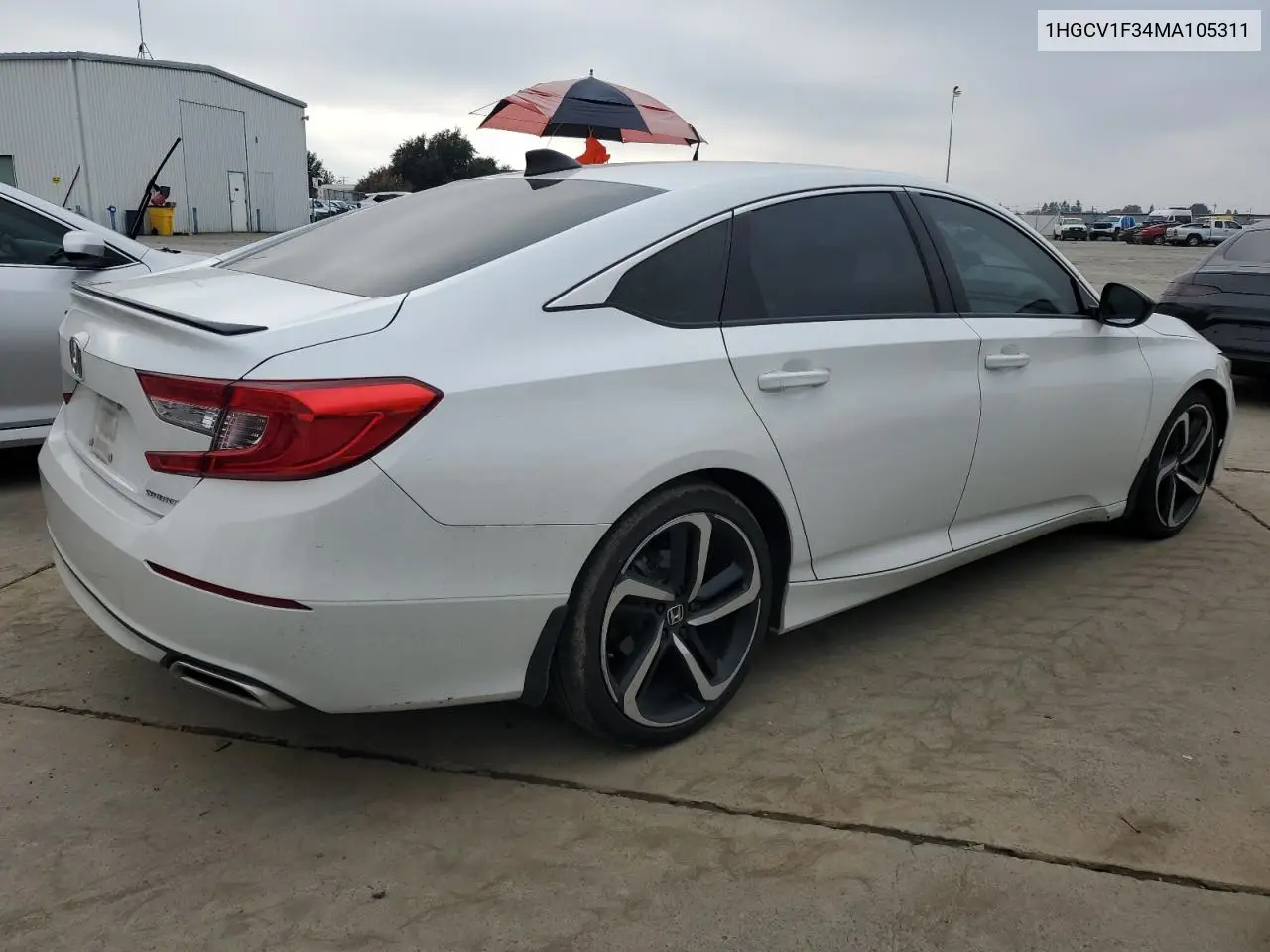 1HGCV1F34MA105311 2021 Honda Accord Sport