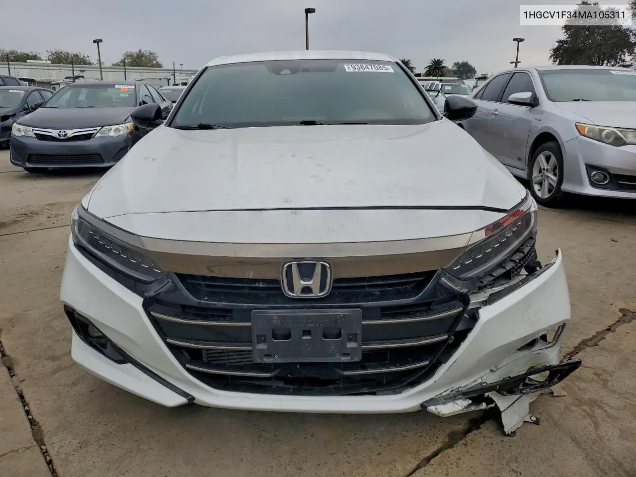 1HGCV1F34MA105311 2021 Honda Accord Sport