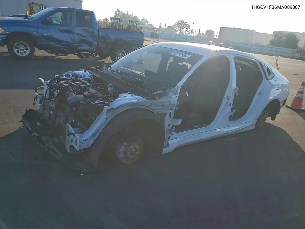 1HGCV1F36MA089807 2021 Honda Accord Sport