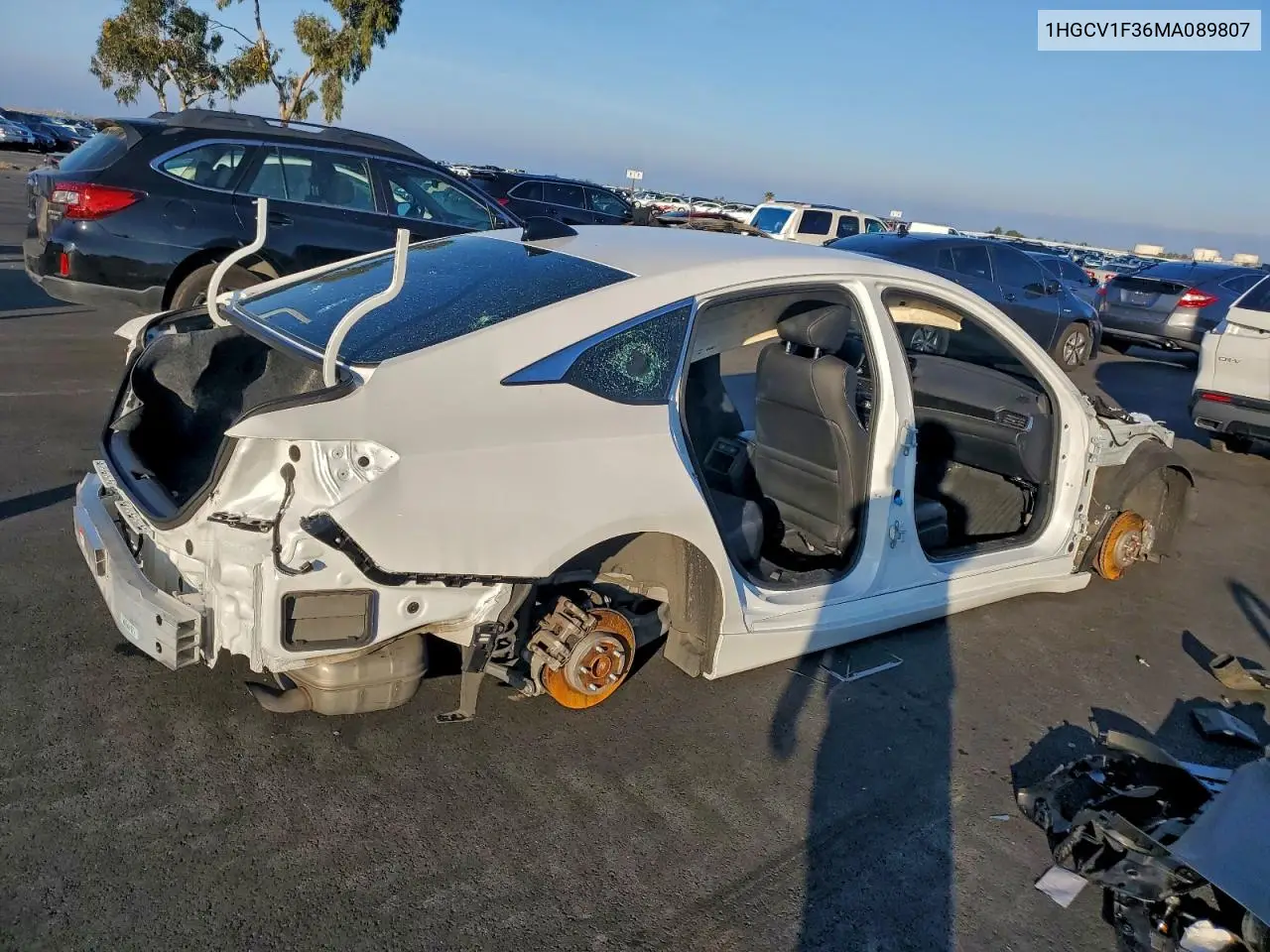 1HGCV1F36MA089807 2021 Honda Accord Sport