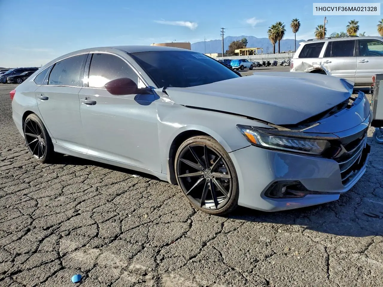 1HGCV1F36MA021328 2021 Honda Accord Sport