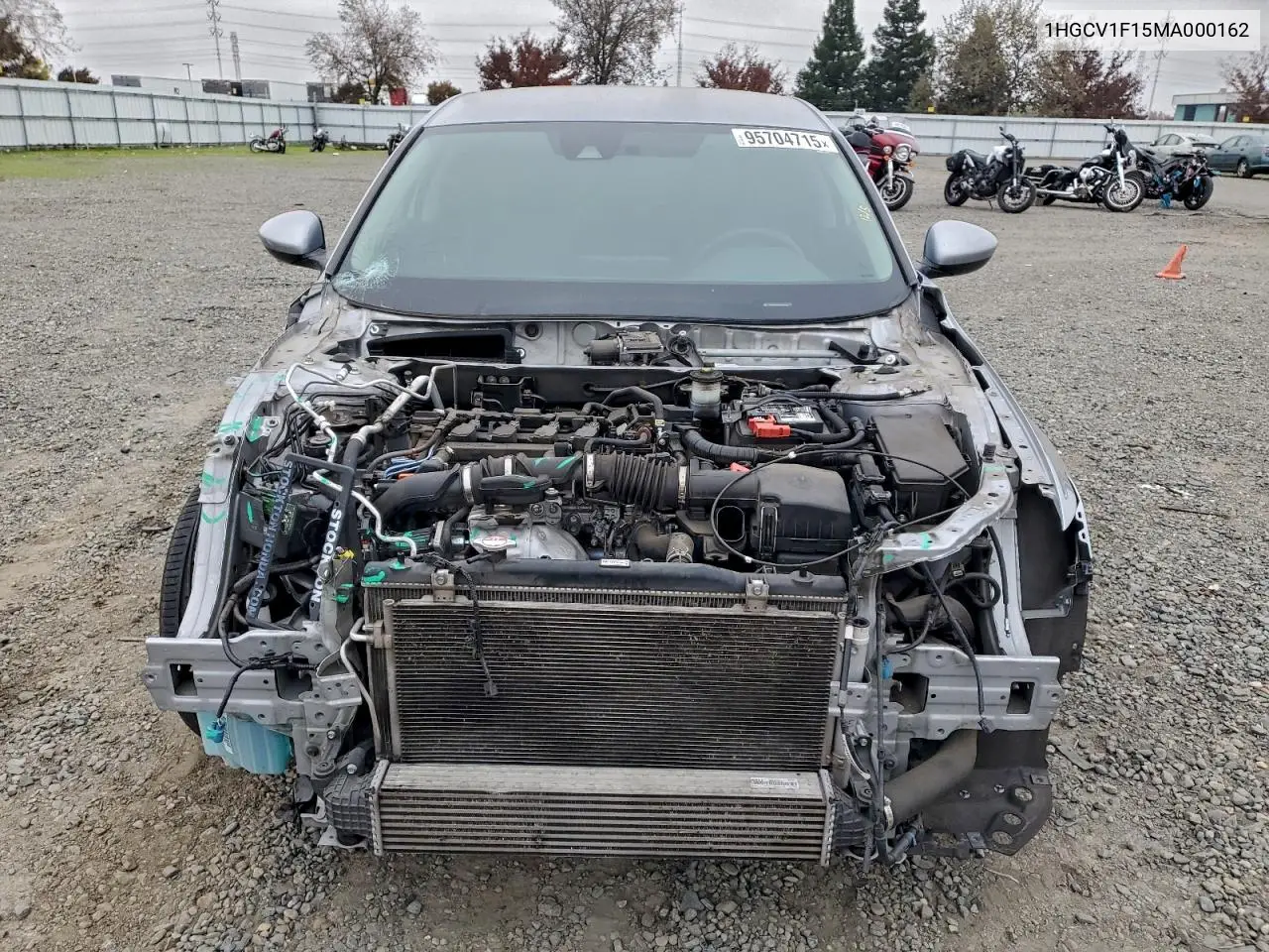 1HGCV1F15MA000162 2021 Honda Accord Lx