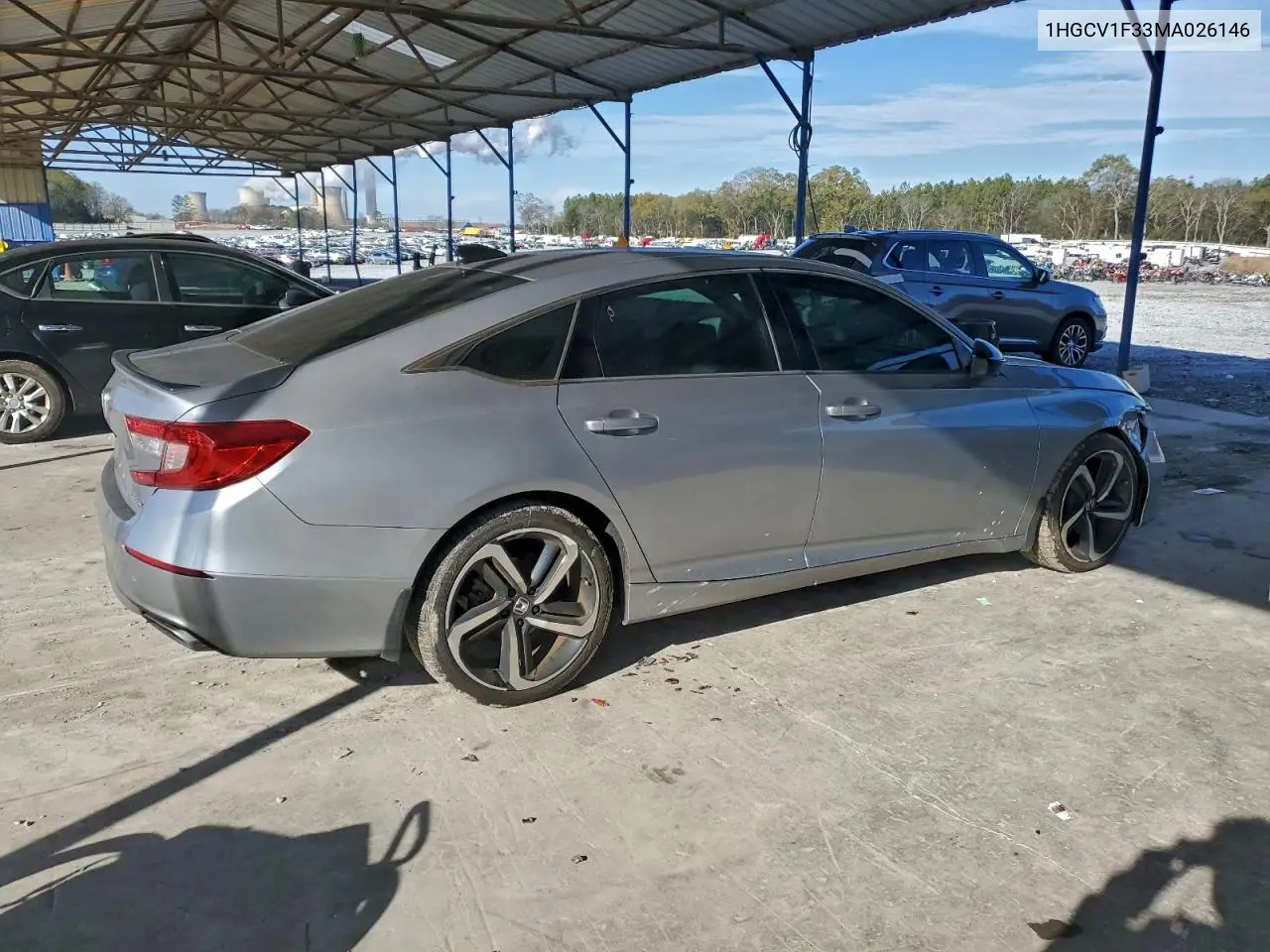 1HGCV1F33MA026146 2021 Honda Accord Sport