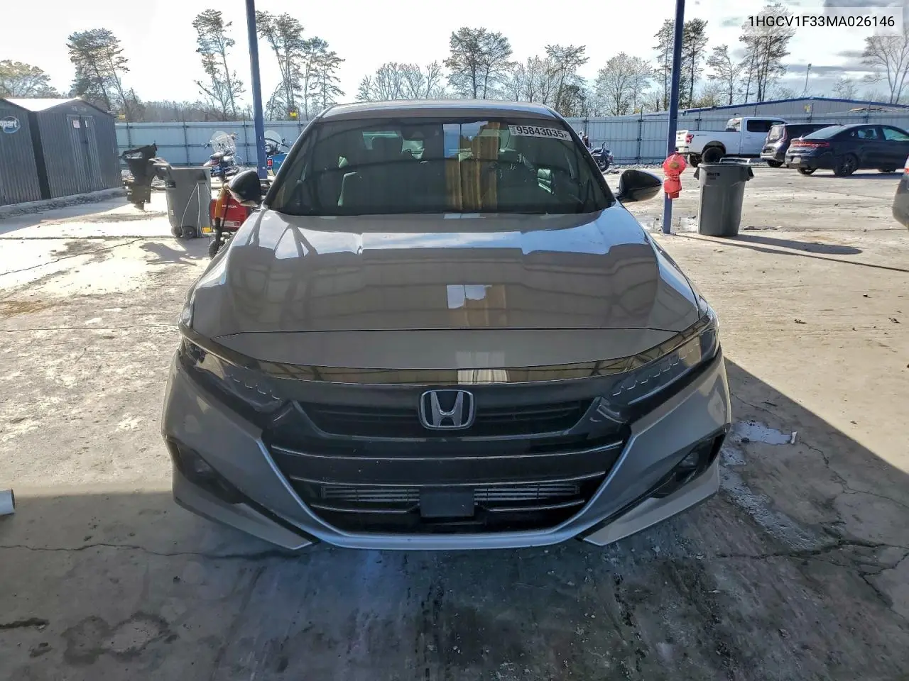 1HGCV1F33MA026146 2021 Honda Accord Sport