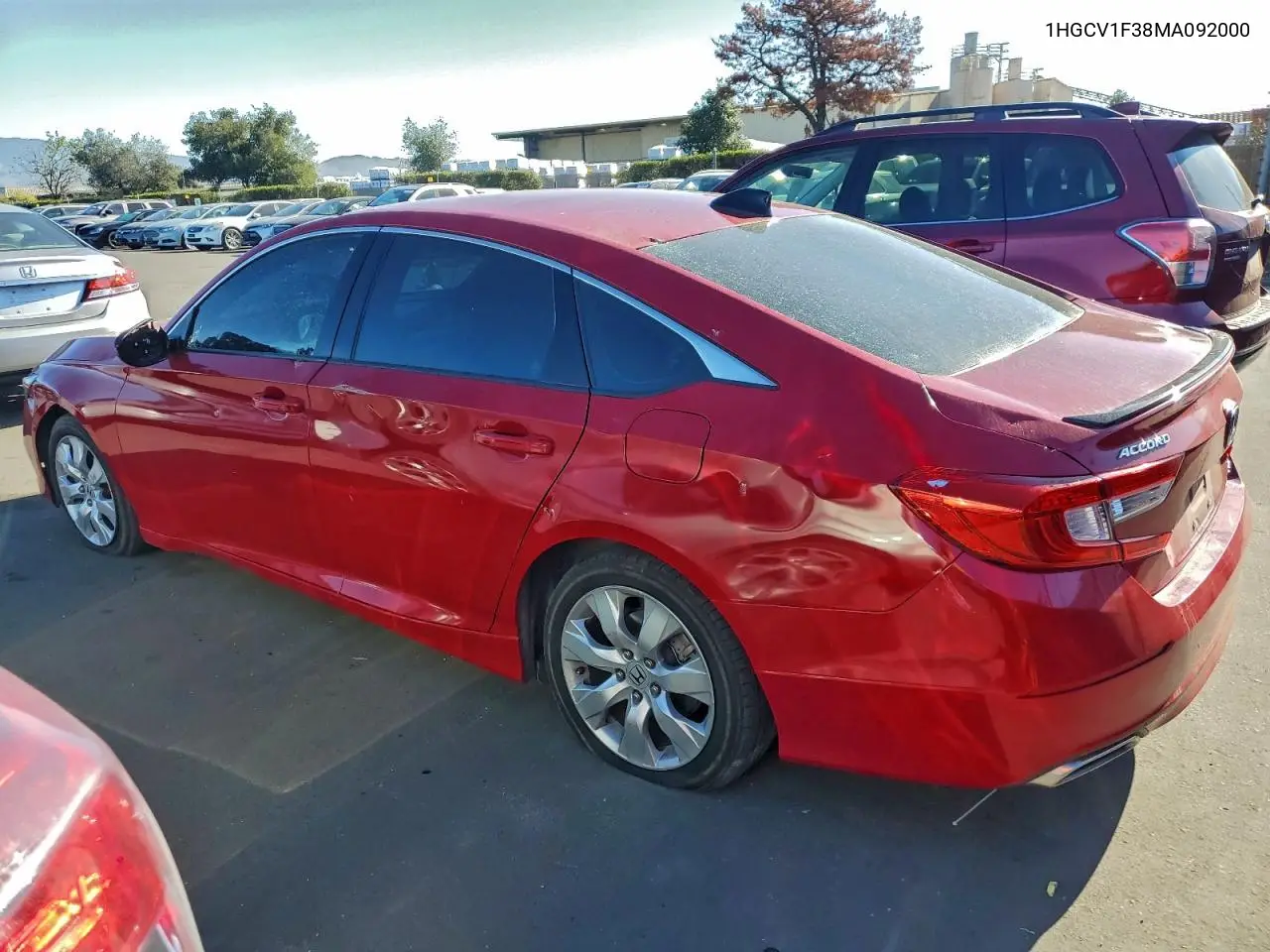 1HGCV1F38MA092000 2021 Honda Accord Sport