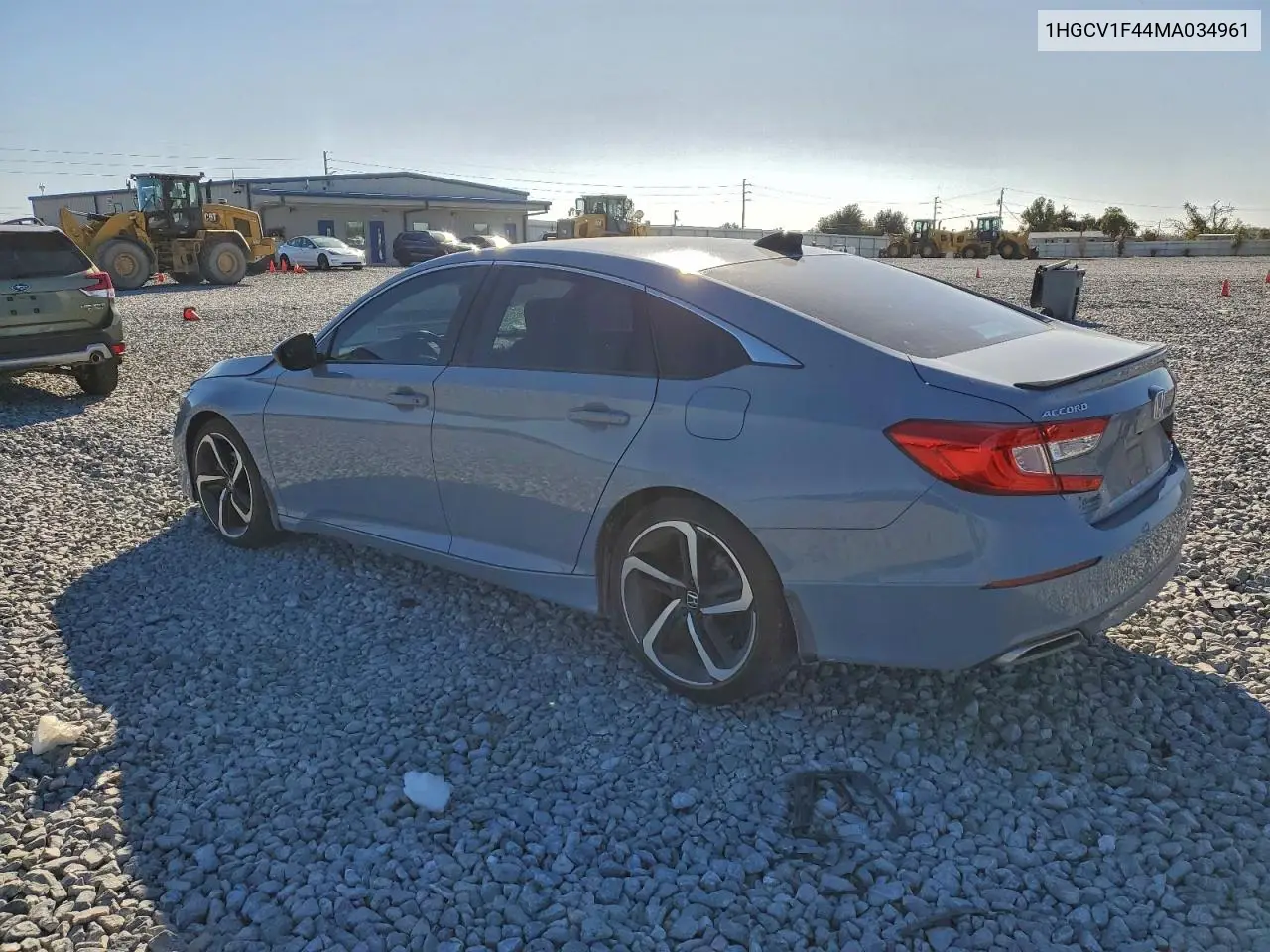 1HGCV1F44MA034961 2021 Honda Accord Sport Se