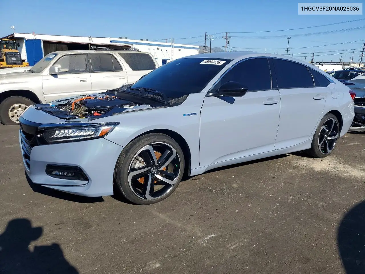 1HGCV3F20NA028036 2022 Honda Accord Hybrid Sport