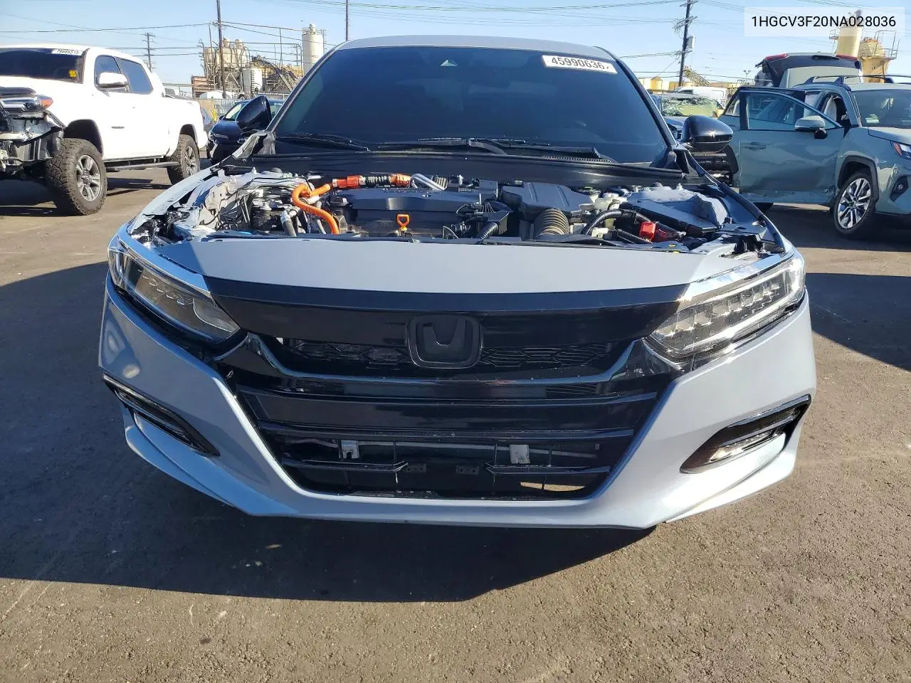 1HGCV3F20NA028036 2022 Honda Accord Hybrid Sport
