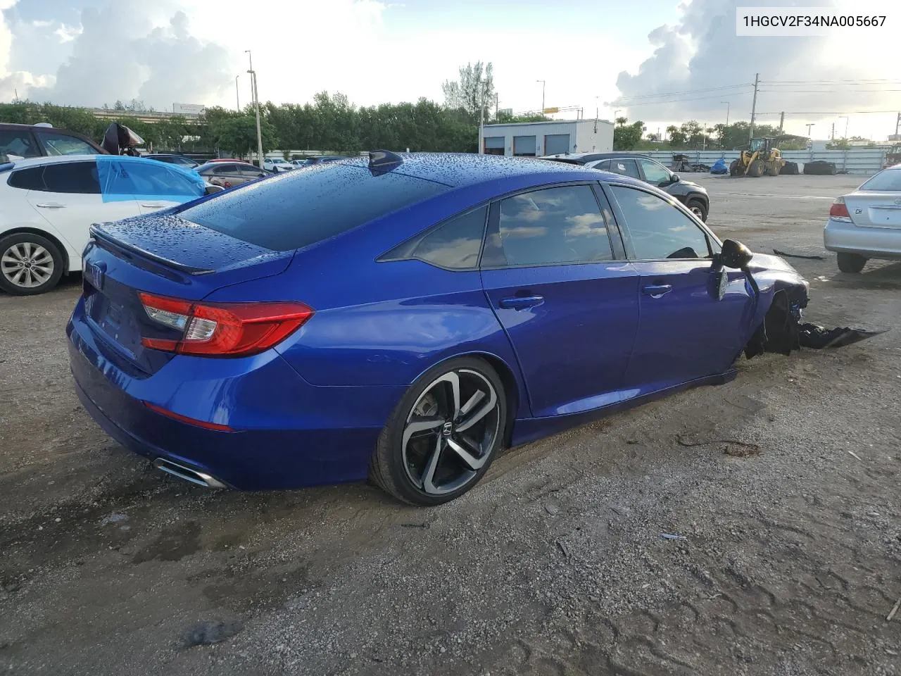 1HGCV2F34NA005667 2022 Honda Accord Sport