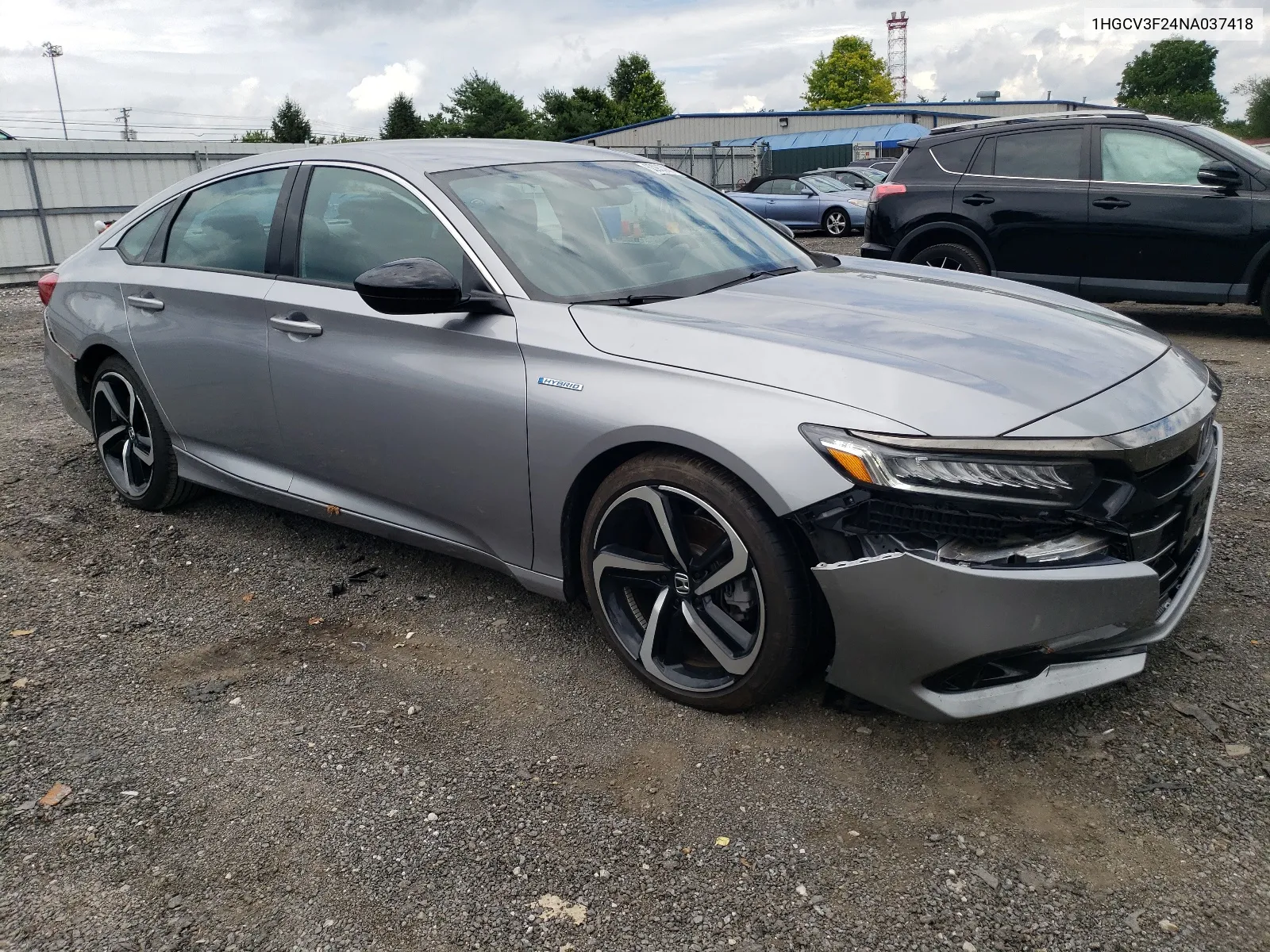 1HGCV3F24NA037418 2022 Honda Accord Hybrid Sport