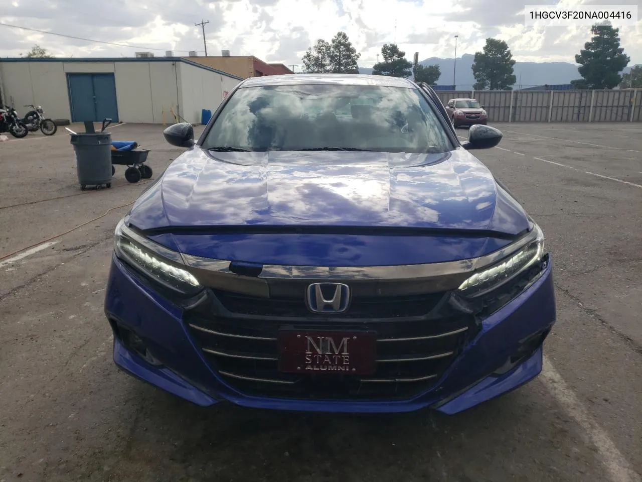 1HGCV3F20NA004416 2022 Honda Accord Hybrid Sport