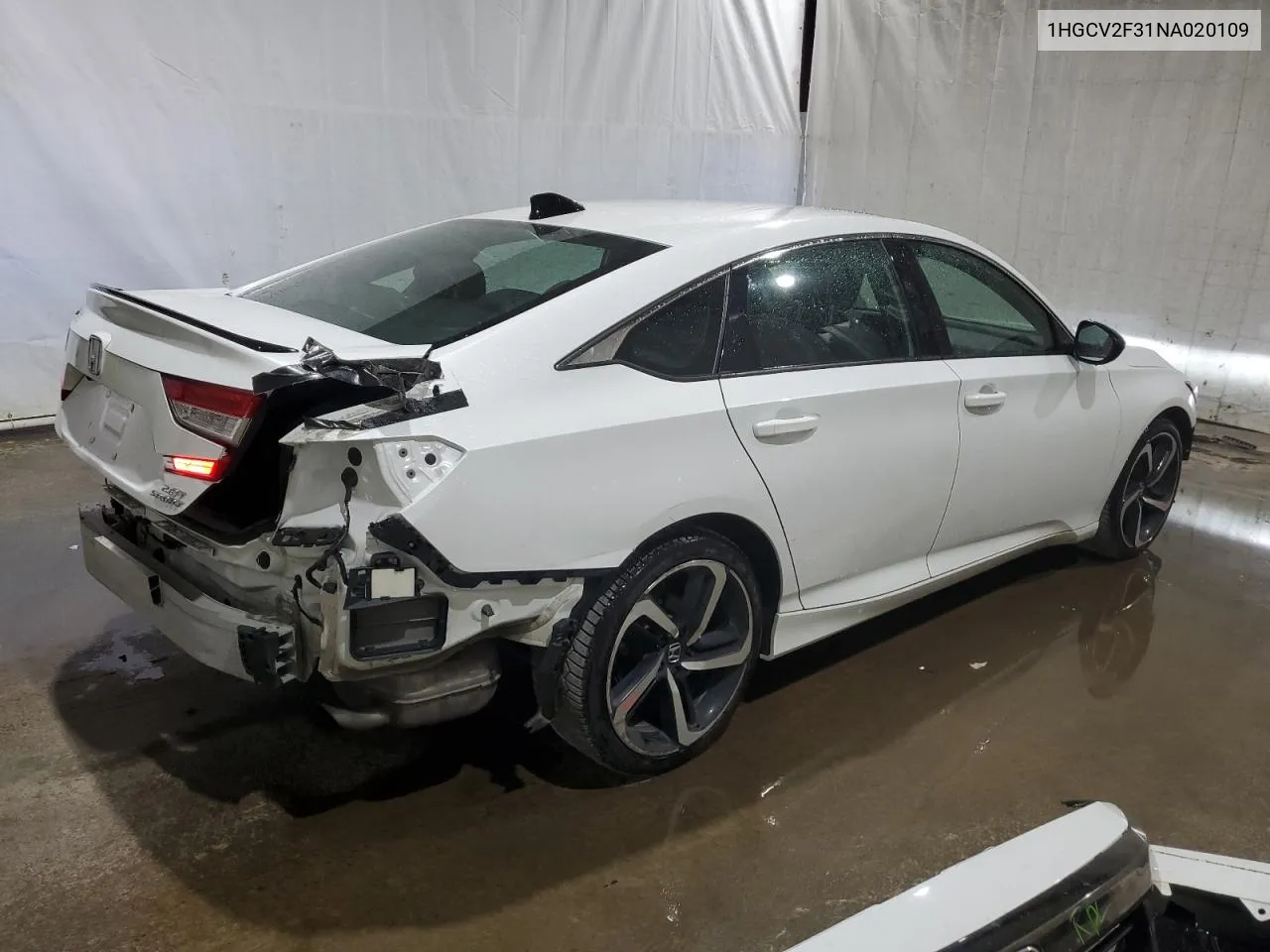 1HGCV2F31NA020109 2022 Honda Accord Sport