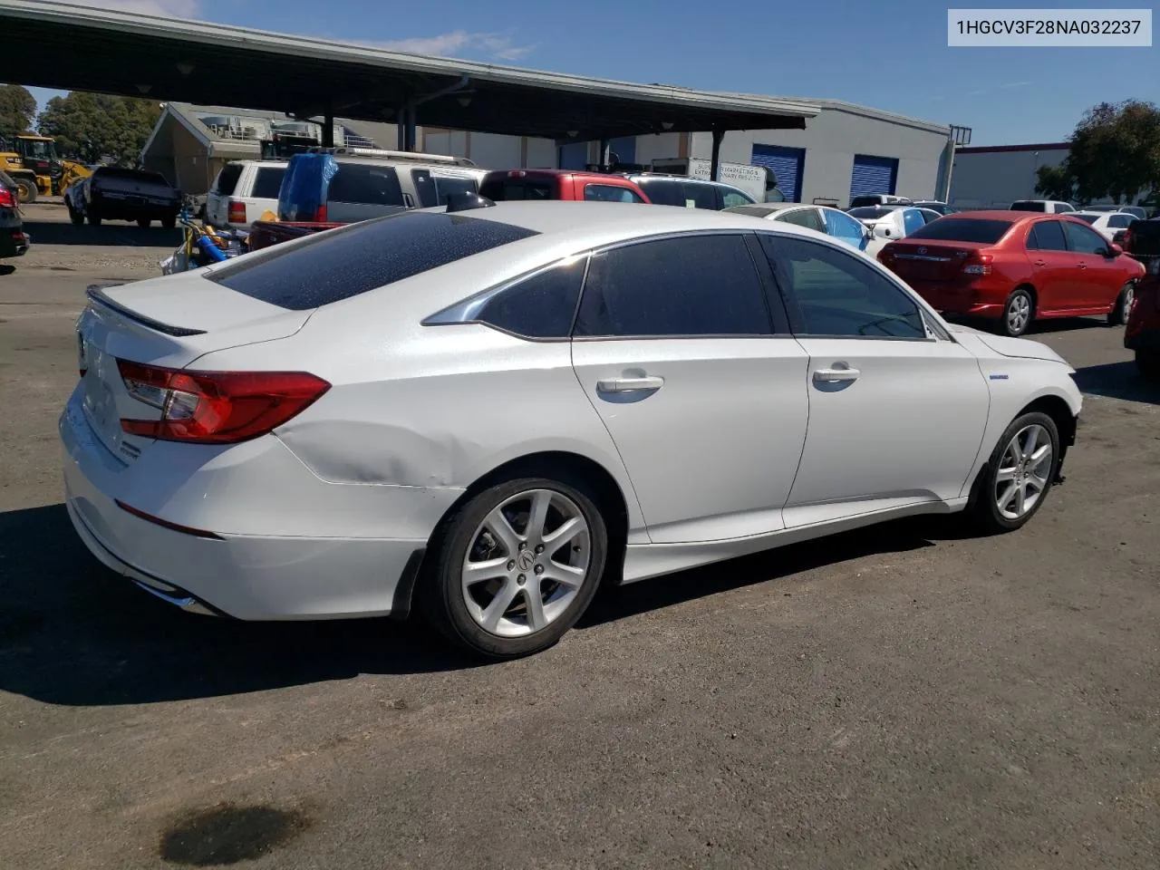 2022 Honda Accord Hybrid Sport VIN: 1HGCV3F28NA032237 Lot: 72089884