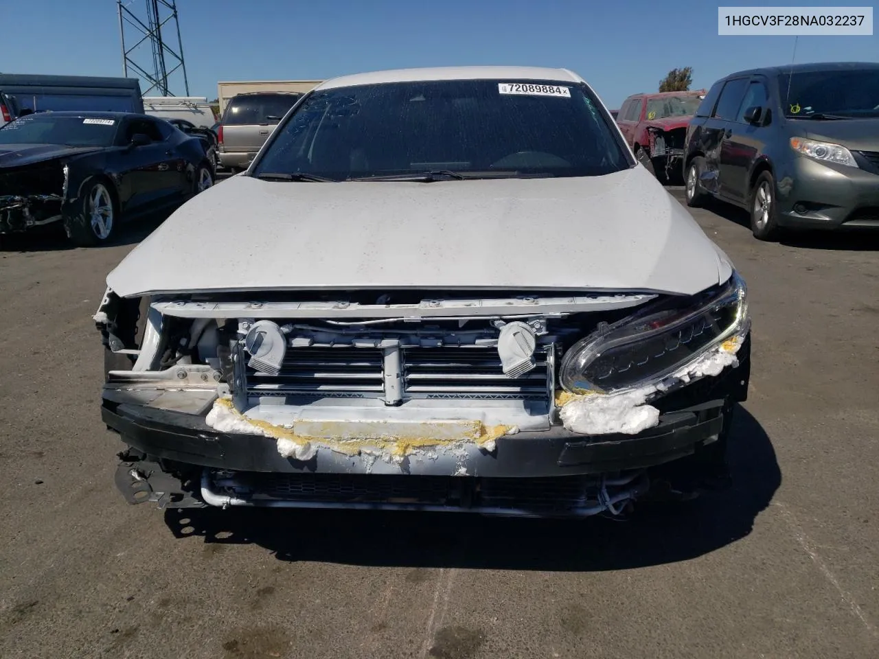 1HGCV3F28NA032237 2022 Honda Accord Hybrid Sport