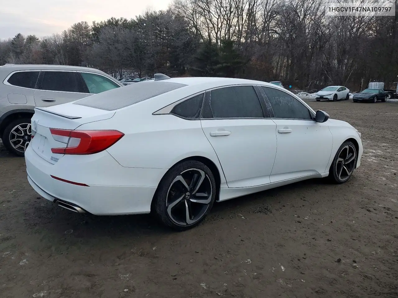 1HGCV1F47NA109797 2022 Honda Accord Sport Se