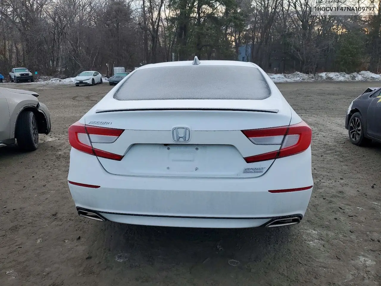 1HGCV1F47NA109797 2022 Honda Accord Sport Se