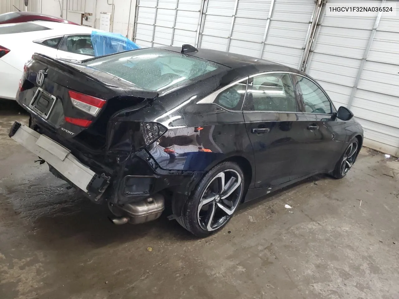 2022 Honda Accord Sport VIN: 1HGCV1F32NA036524 Lot: 72360684