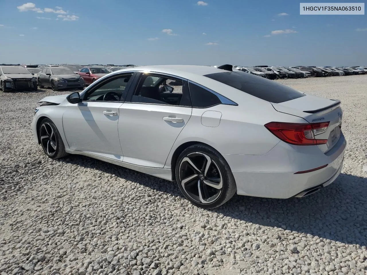 1HGCV1F35NA063510 2022 Honda Accord Sport